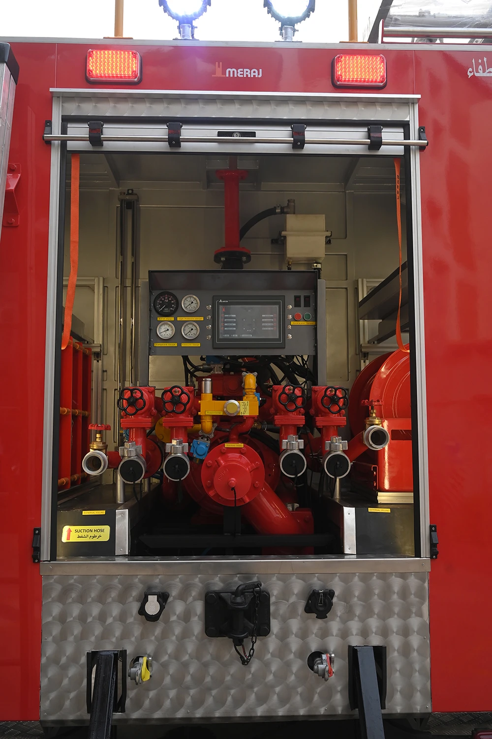 Urban Fire Truck storage detail